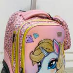 Magic trolley school bag