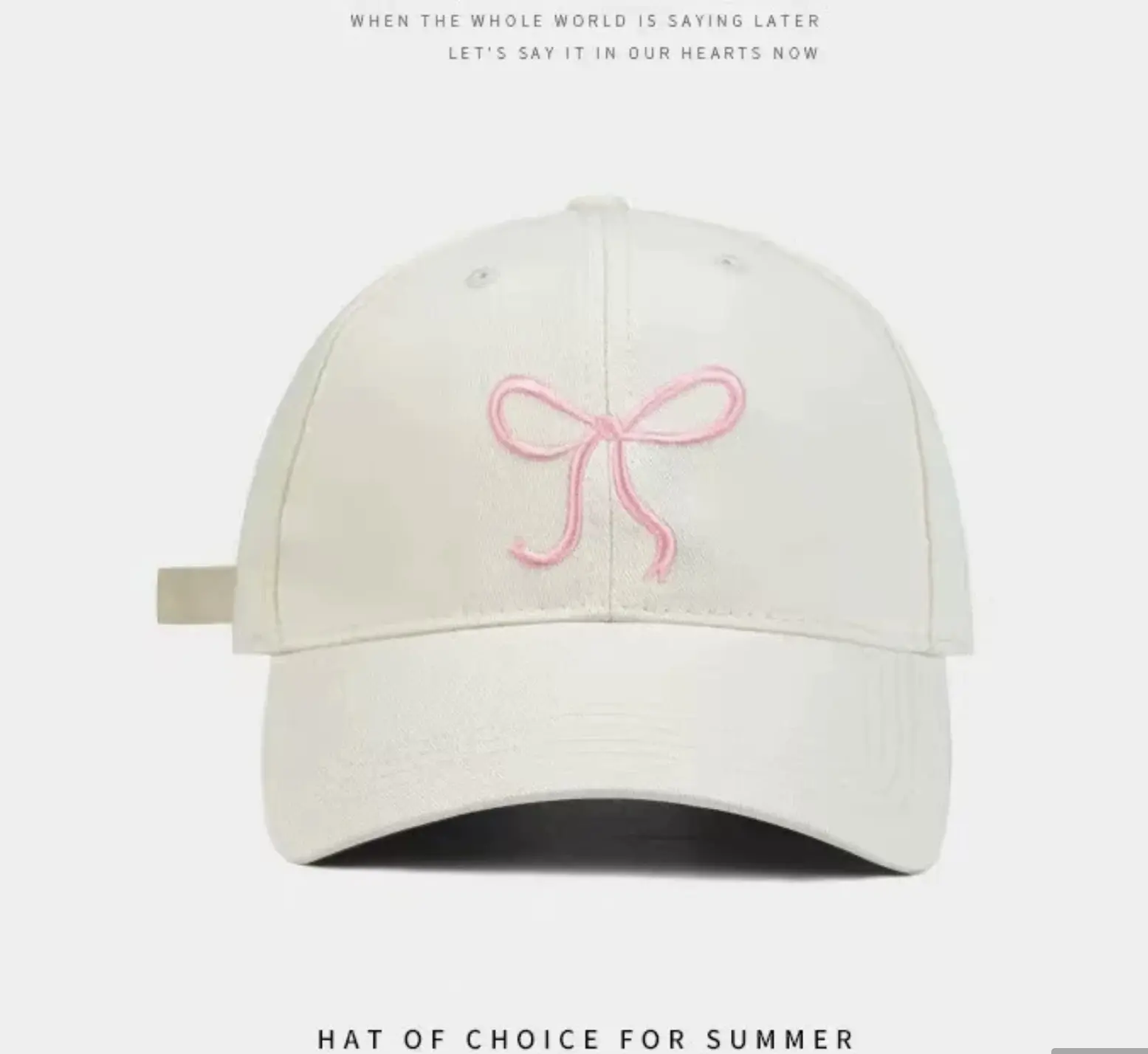 Fashionable Female Cap for vacations