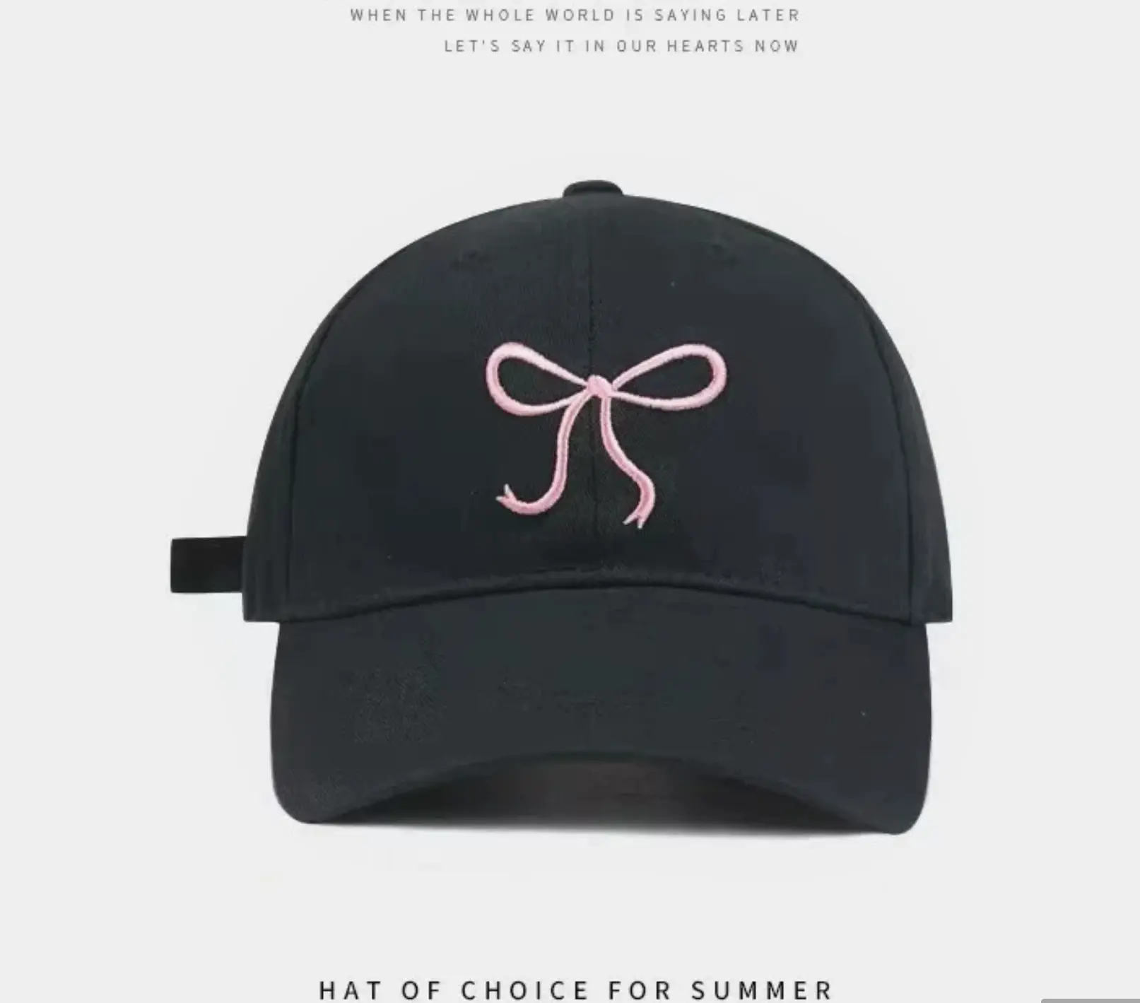 Fashionable Female Cap for vacations