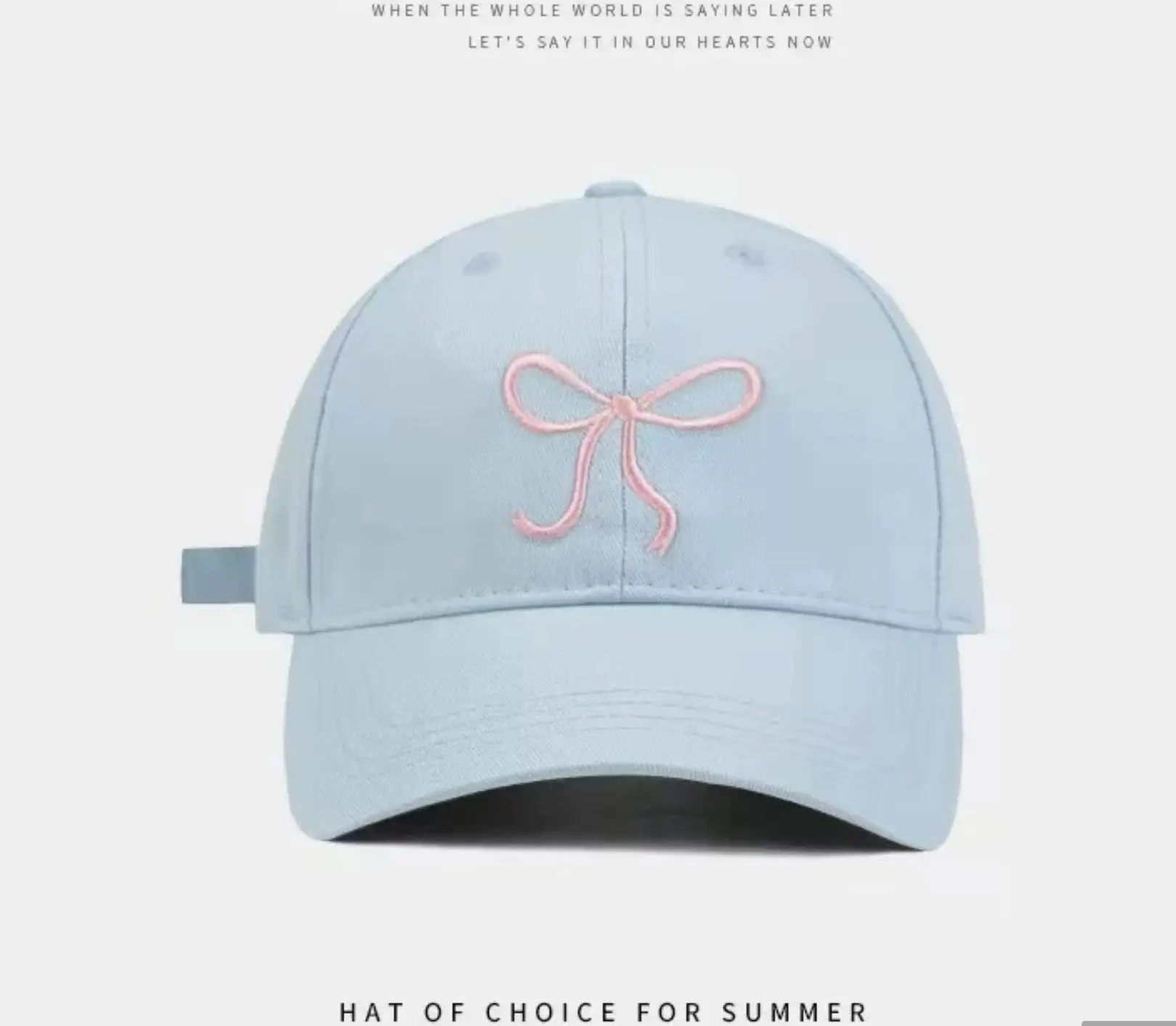 Fashionable Female Cap for vacations